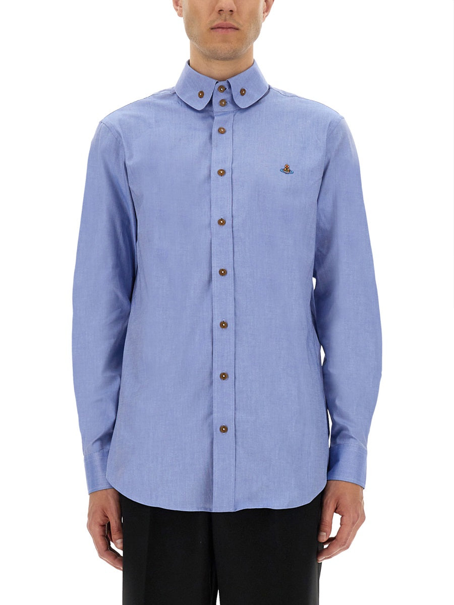 VIVIENNE WESTWOOD Classic Fit Men's Shirt - Size 48