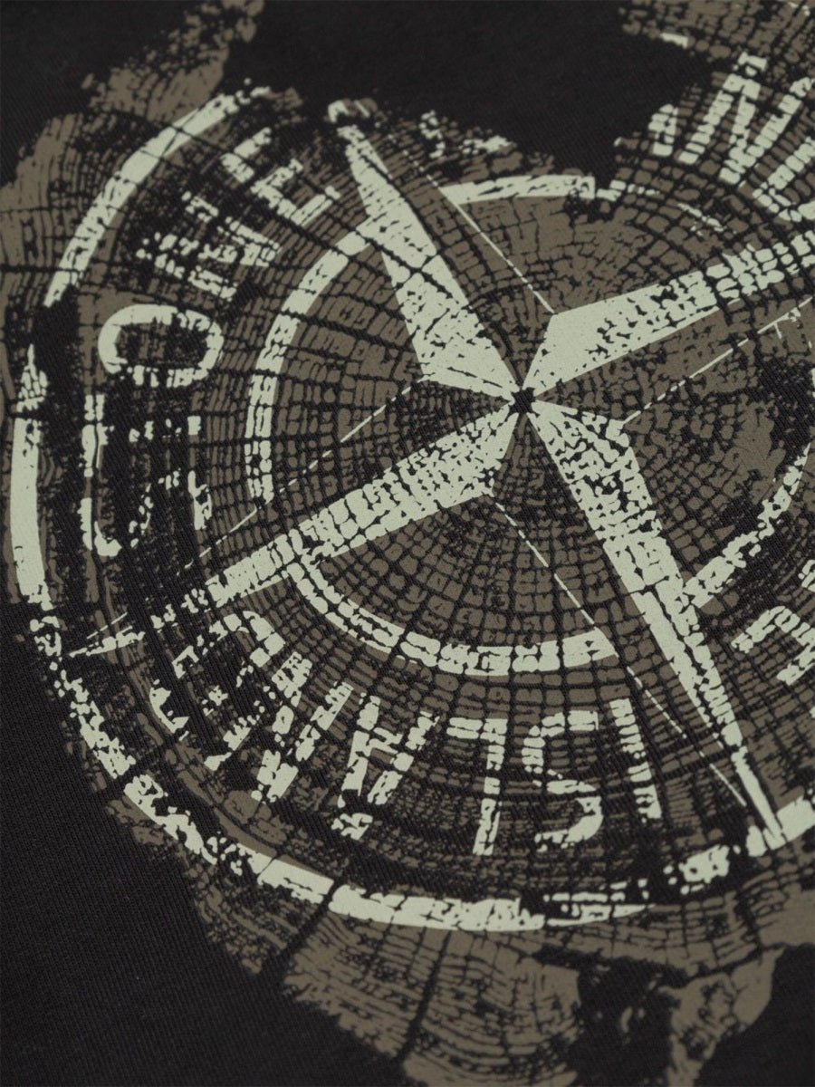 STONE ISLAND Unisex Mini Cotton Sweatshirt