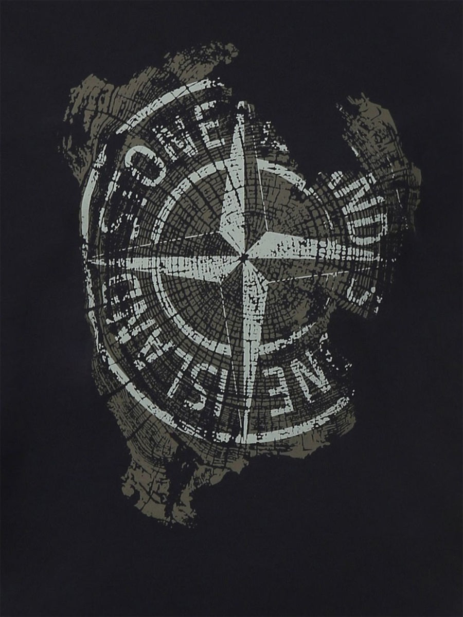 STONE ISLAND Unisex Kids Mini T-Shirt