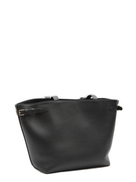 CELINE Mini Pebbled Leather Shoulder Handbag