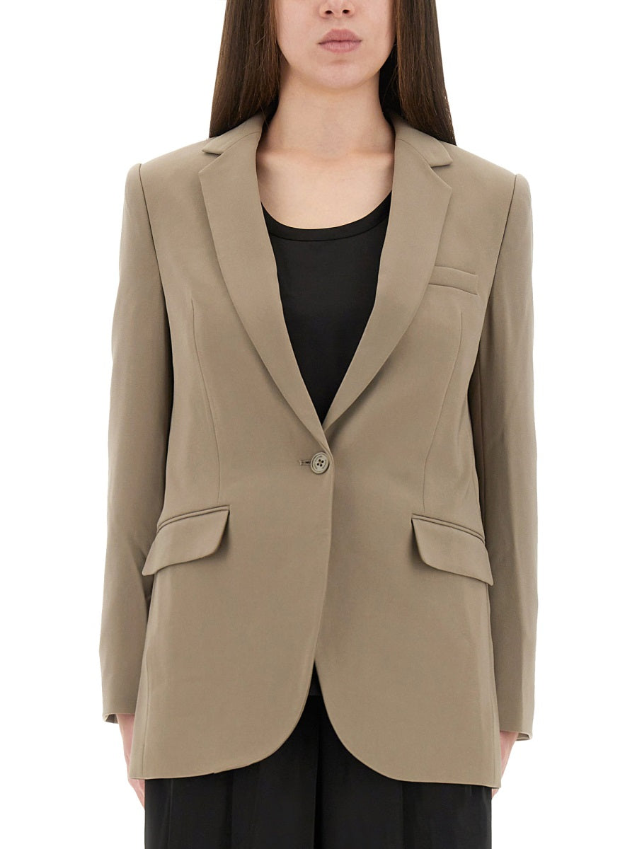 MICHAEL BY MICHAEL KORS Slim Fit Crepe Blazer - Size 2