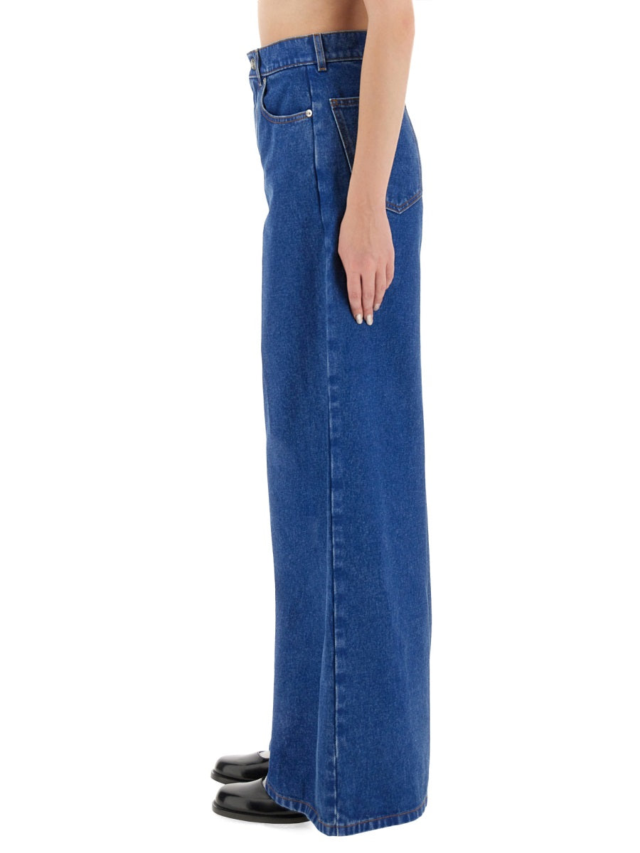 MARNI Wide Leg Denim Jeans - Size 40 IT