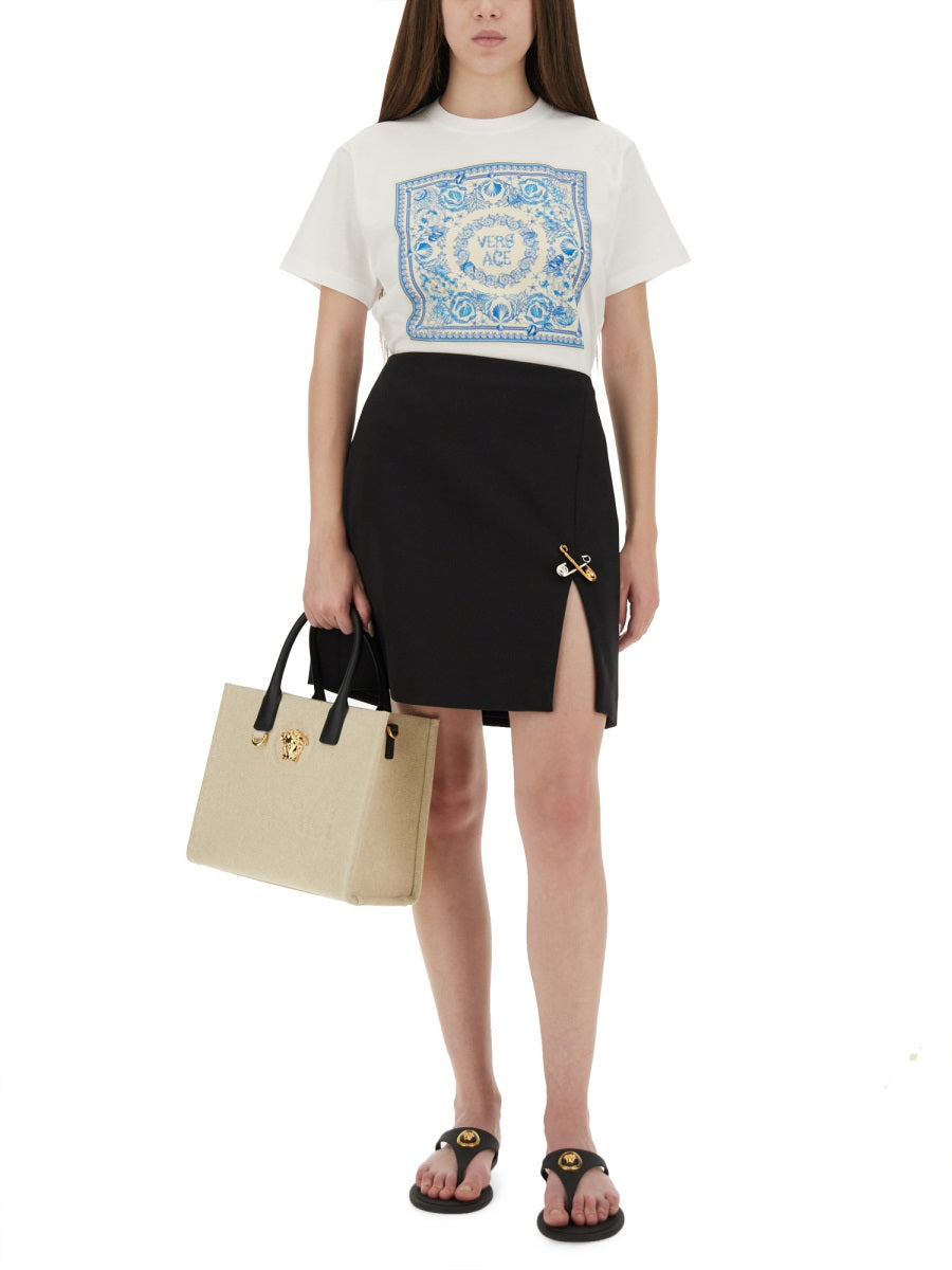 VERSACE Multicolour Cotton T-Shirt for Women