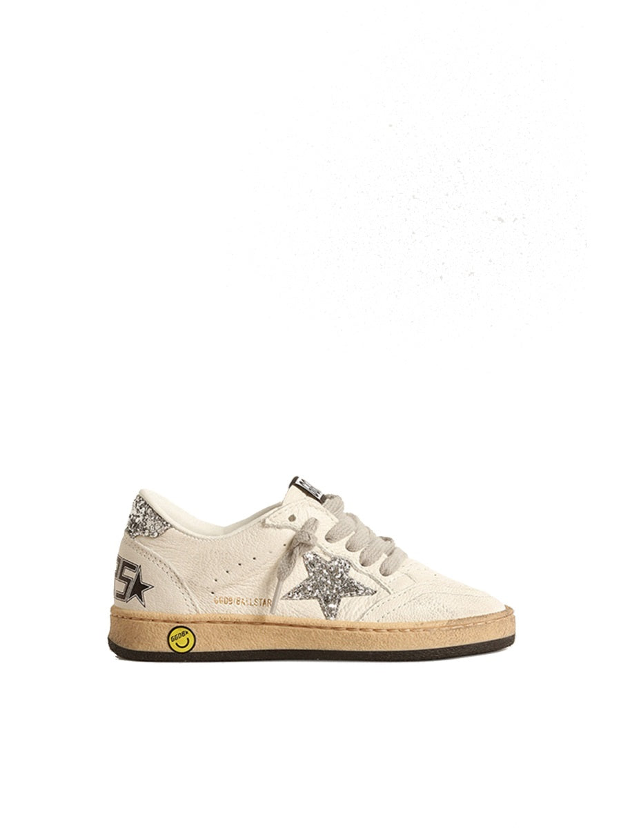 GOLDEN GOOSE Mini Leather Star Sneakers for Girls