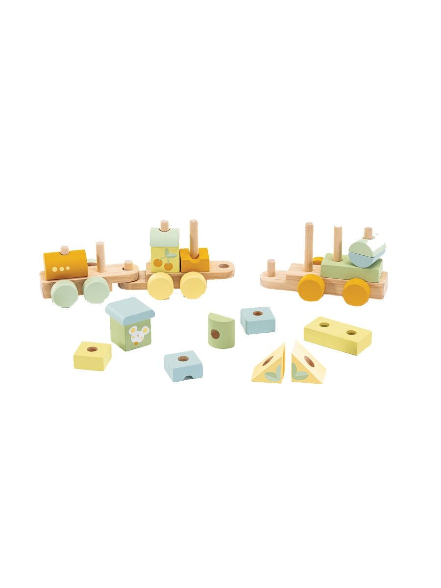 TRUDI Mini Trenino Wooden Toy for All Seasons