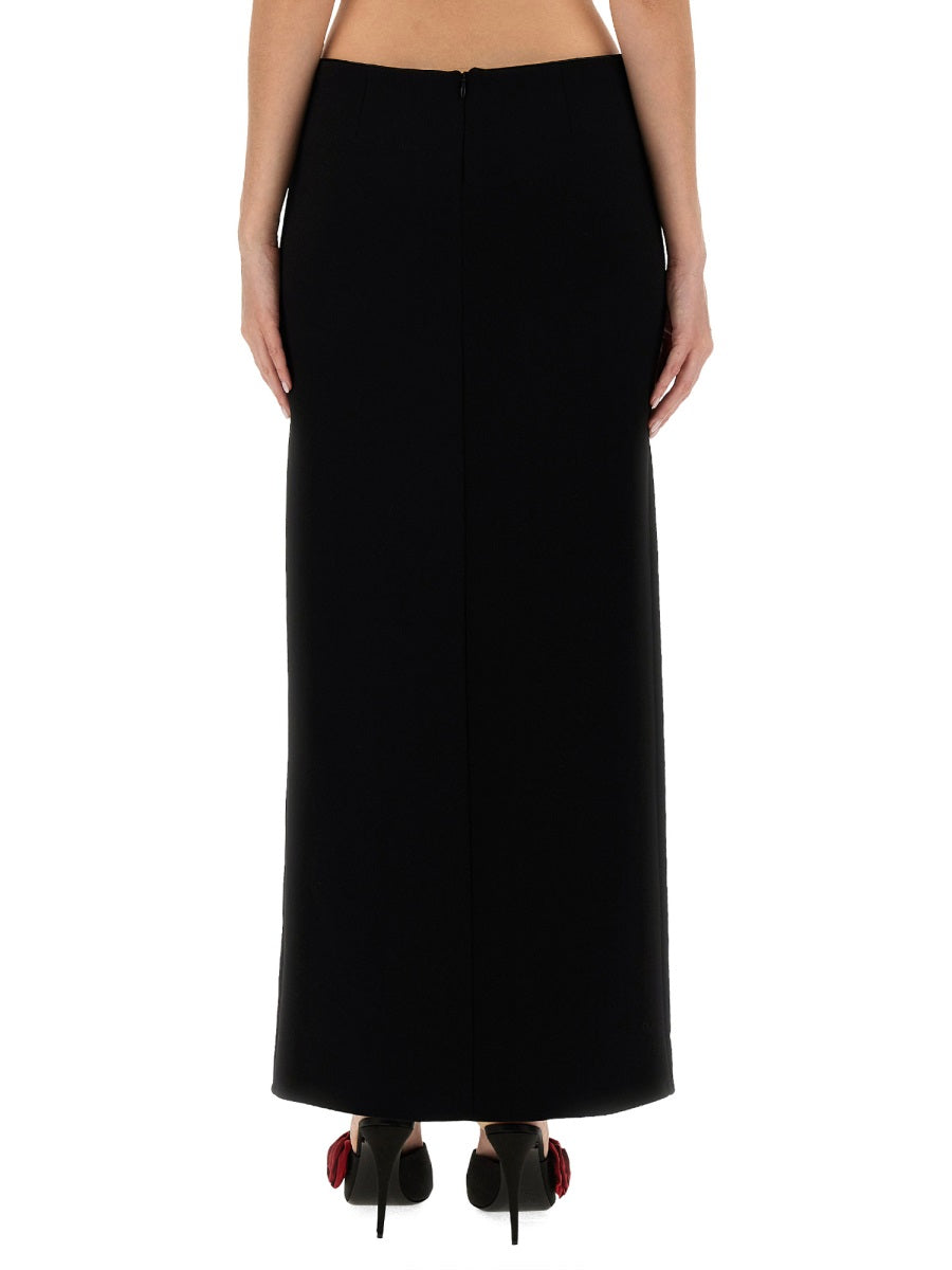 MAGDA BUTRYM Elegant Slim Fit Long Skirt - Size 38