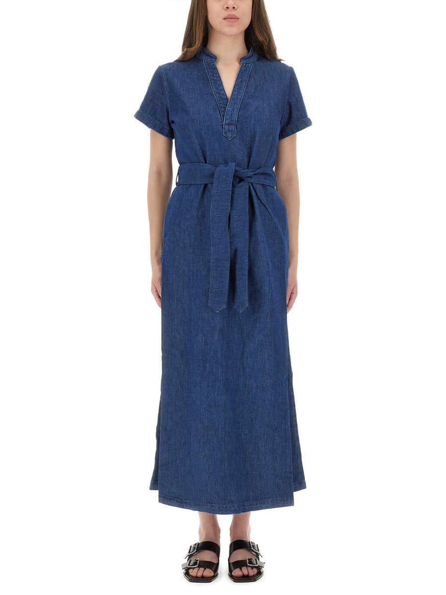 A.P.C. Mini Organic Cotton Dress, Size 36 FR