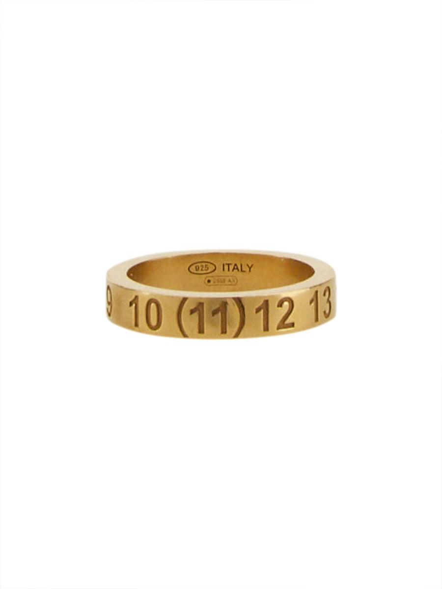 MAISON MARGIELA Logo Embellished Ring for Women