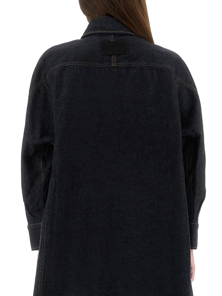 GIVENCHY Embroidered Denim Shirt - Size 36 FR