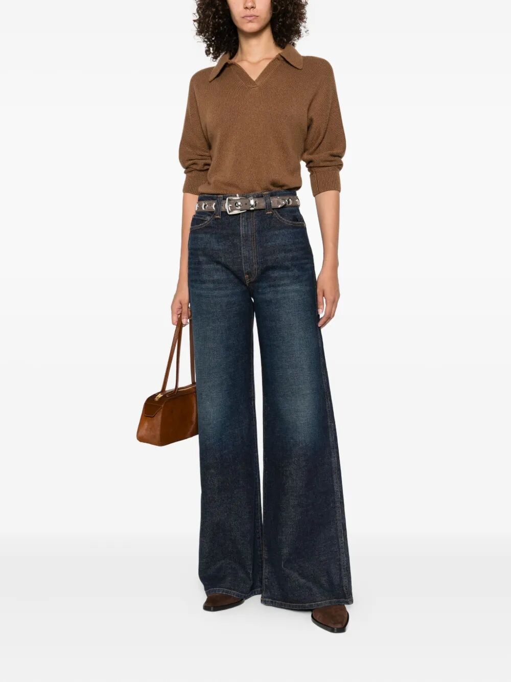 KHAITE Dane Wide-Leg Jeans - Effortless Elegance in Fresh Style