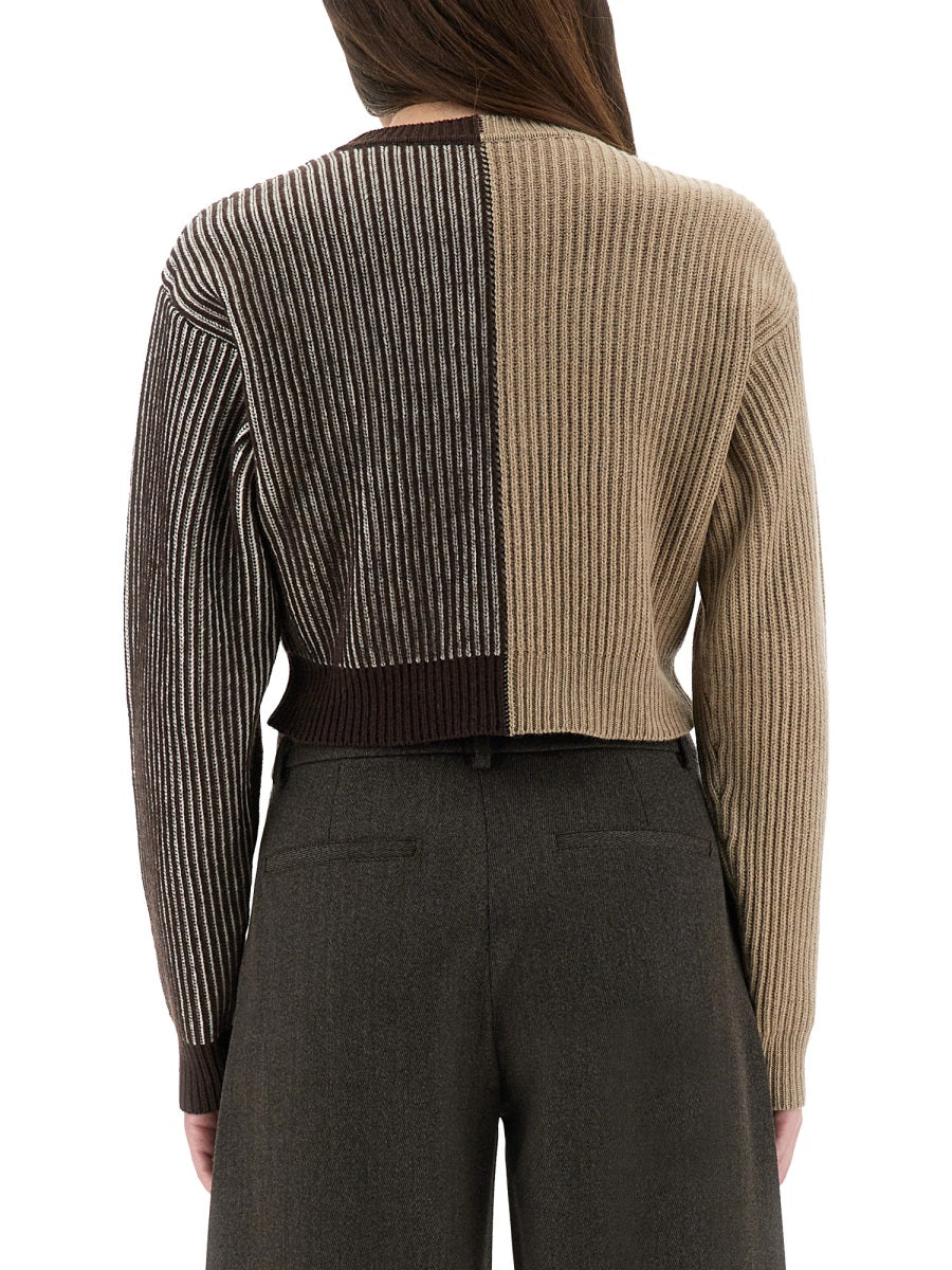 MOSCHINO JEANS Cropped Logo T-Shirt