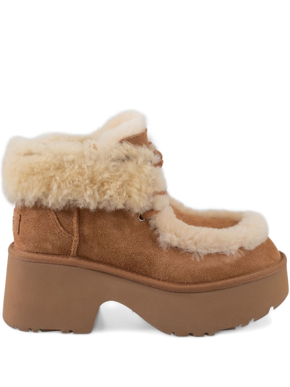 UGG Classic Esmee Lace Up Boots - 7 cm Platform