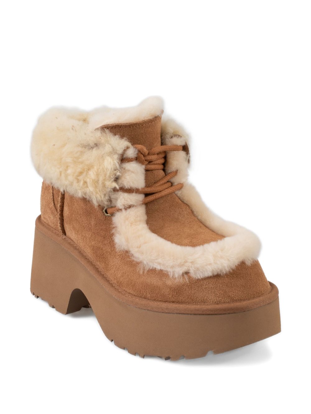 UGG Suede Esmee Lace-Up Ankle Boots for Women