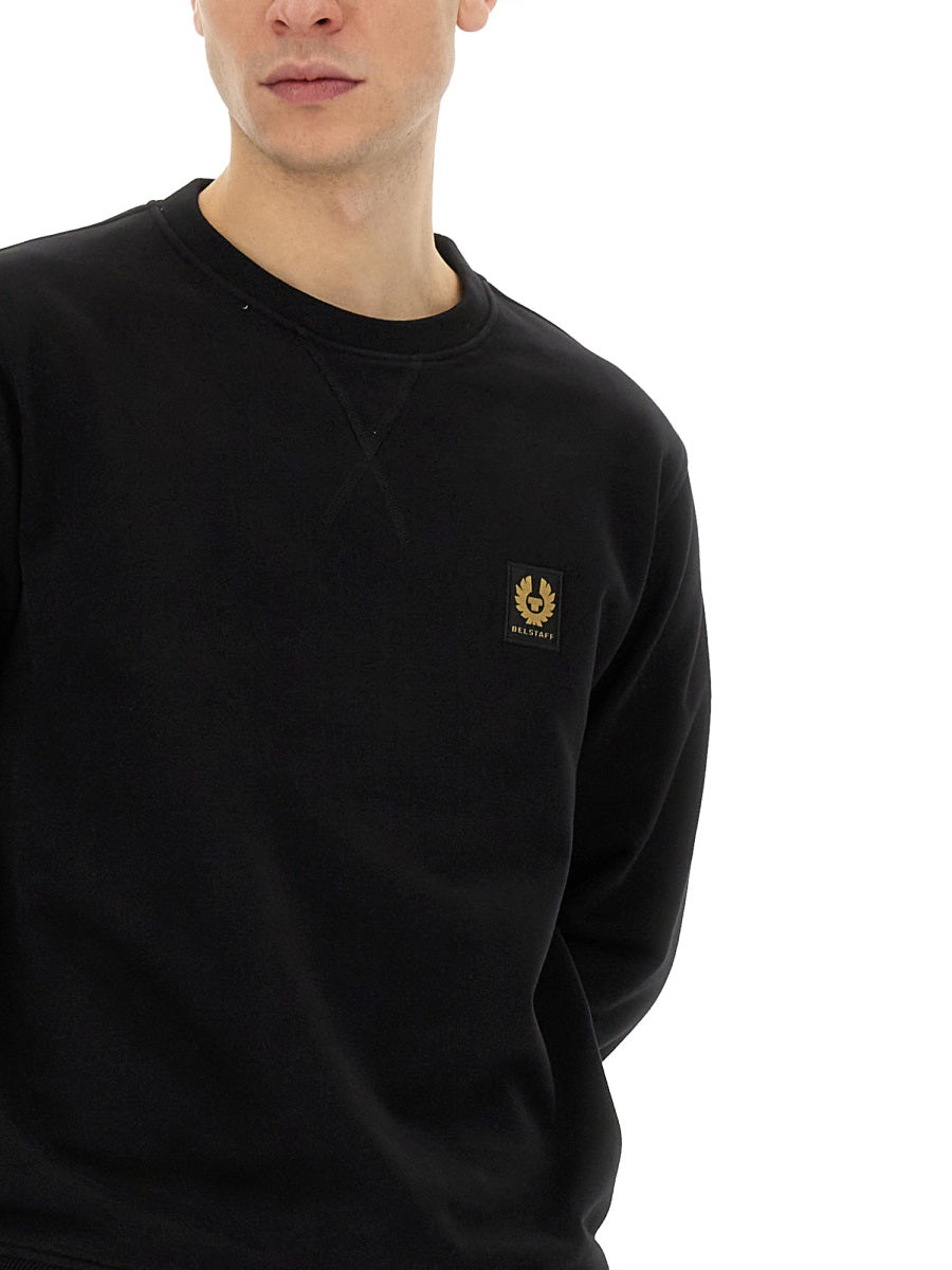 BELSTAFF Men's Regular Fit Logo Patch Sweatshirt - Size L