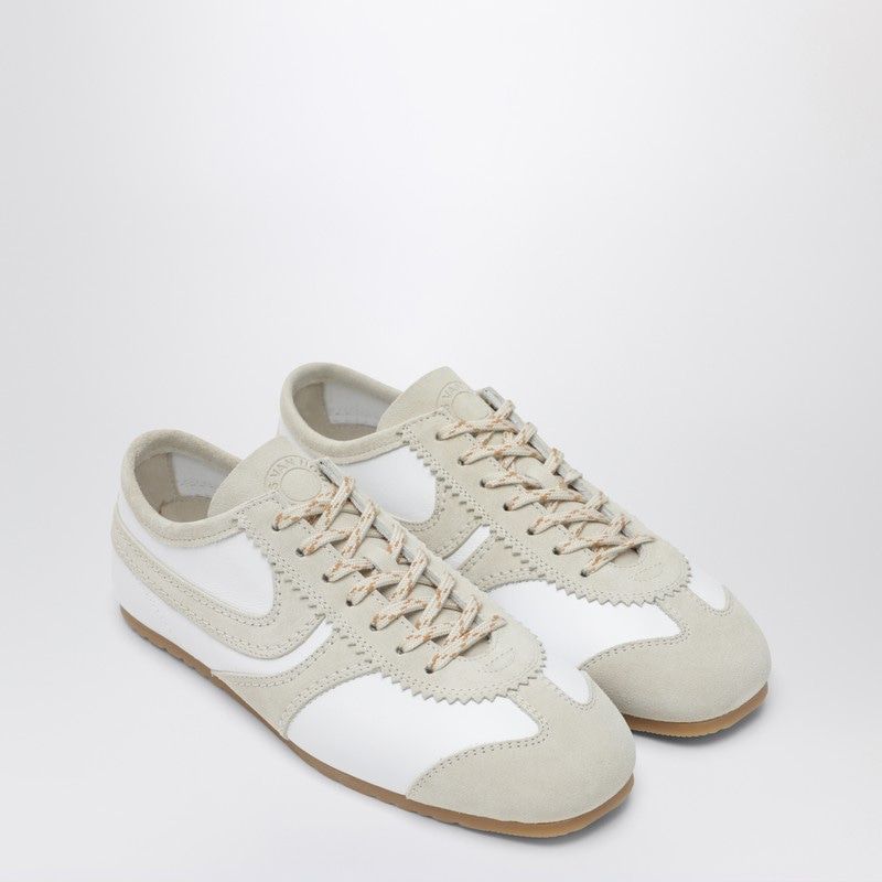 DRIES VAN NOTEN Leather and Suede Lace-Up Sneakers for Women