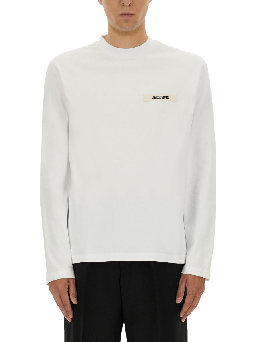 JACQUEMUS Long-Sleeved T-Shirt - Size L