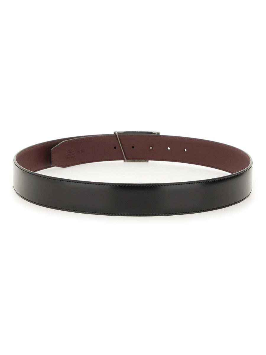 TOD'S Classic Leather Belt for Men - FW25 Collection