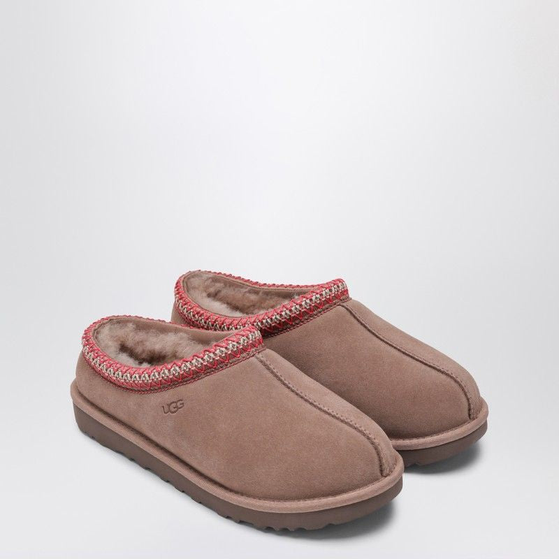 UGG Tasman Rocky Oak Leather Slip-Ons