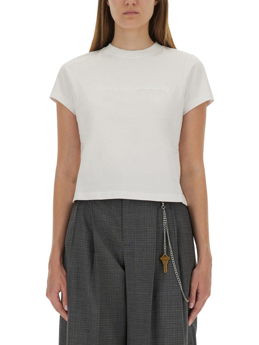 ALEXANDER WANG Mini Fit Logo T-Shirt