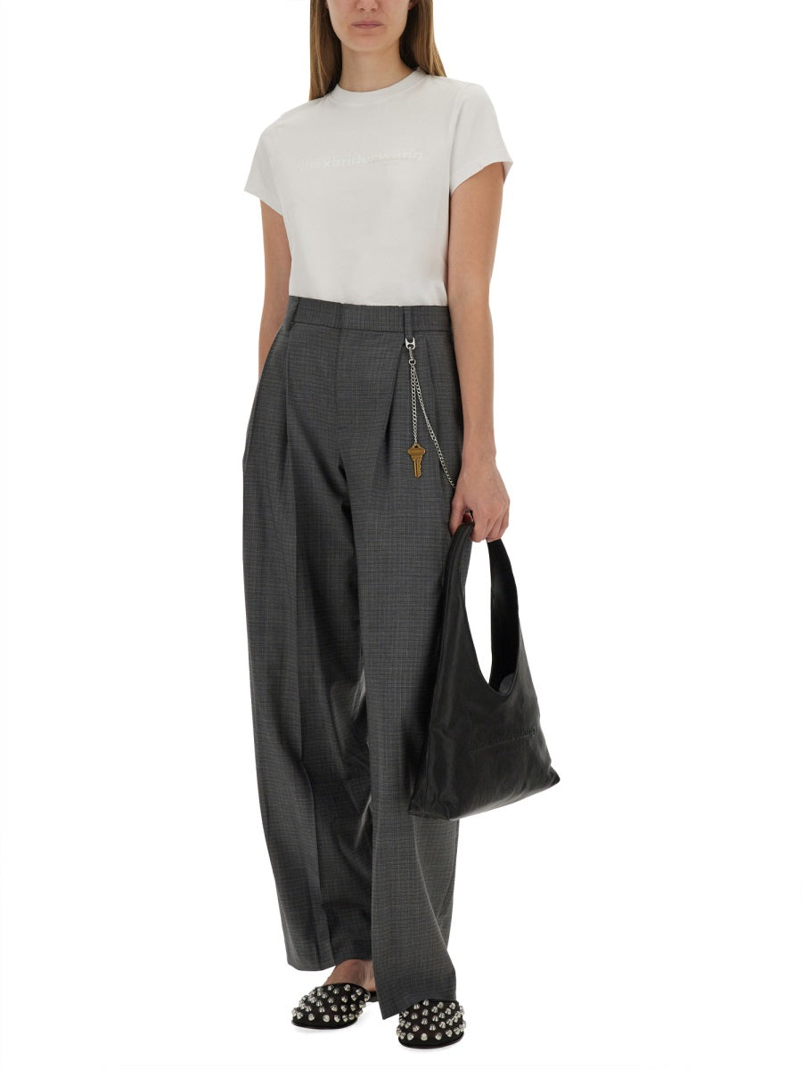 ALEXANDER WANG Mini Fit Logo T-Shirt