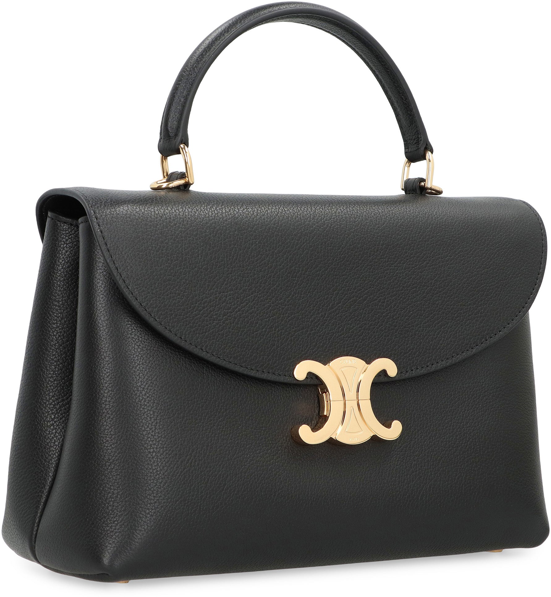 CELINE Elegant Mini Leather Handbag - Compact Design