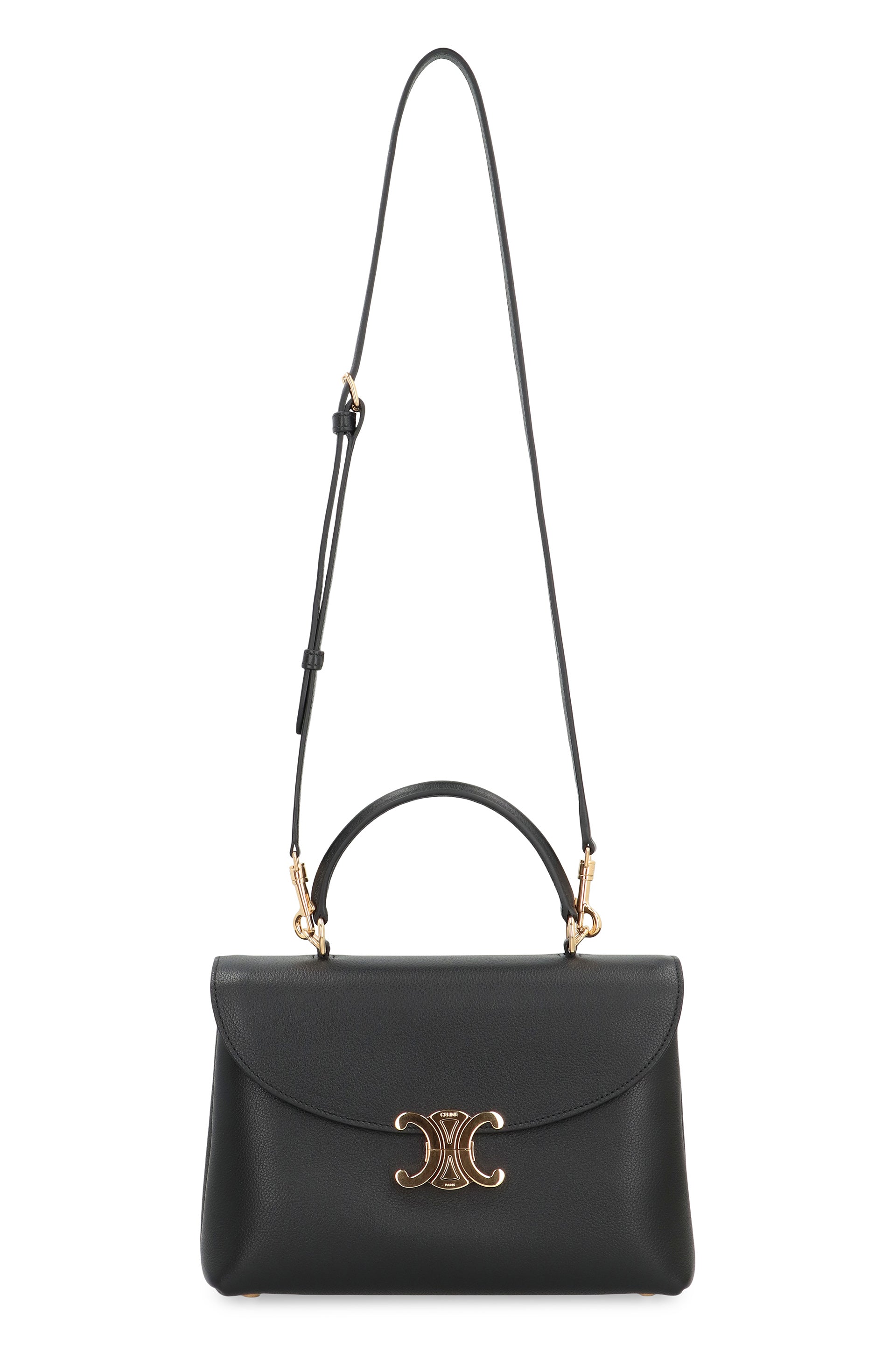 CELINE Elegant Mini Leather Handbag - Compact Design