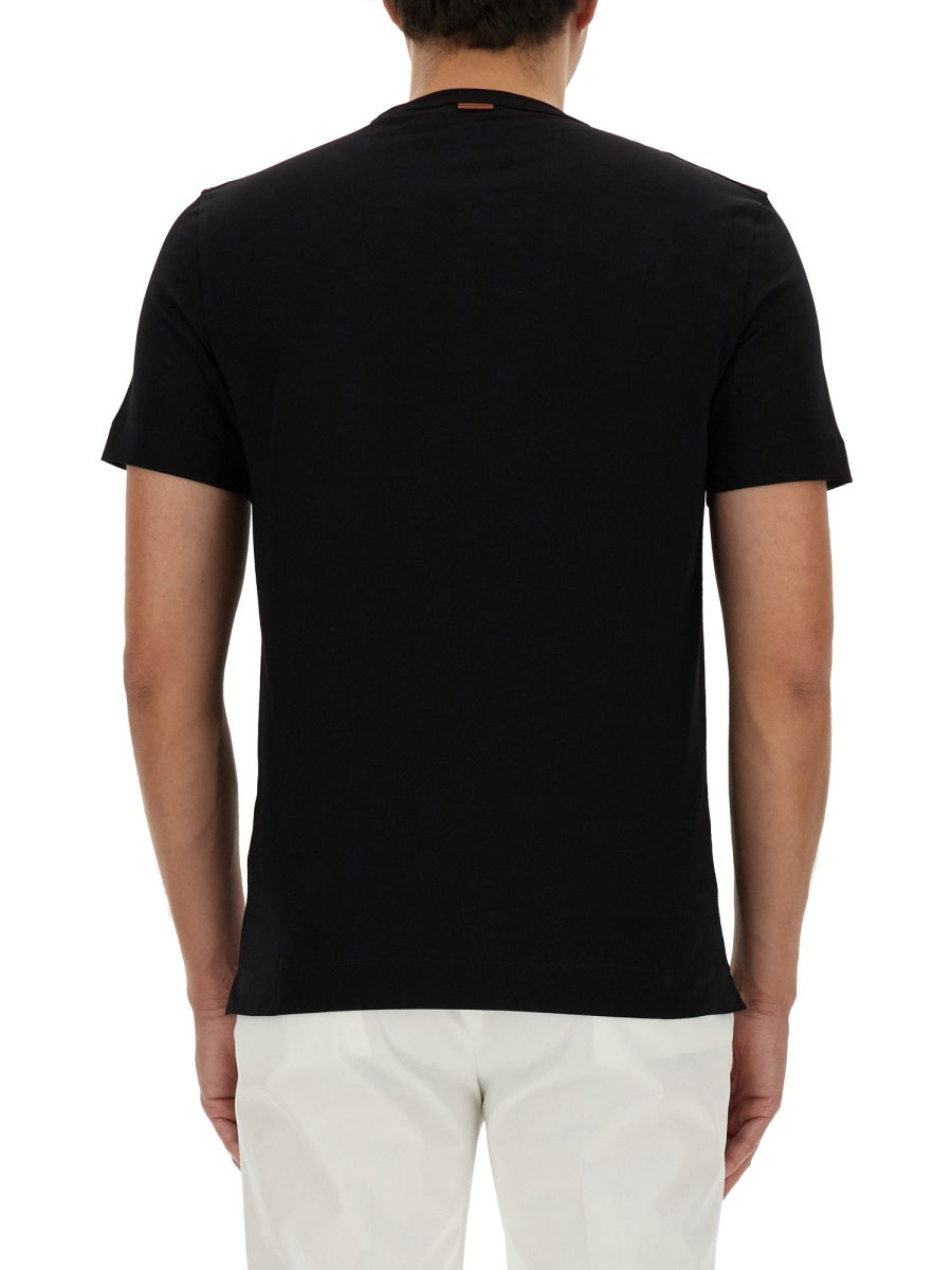 ZEGNA Men's Logo T-Shirt - Size L