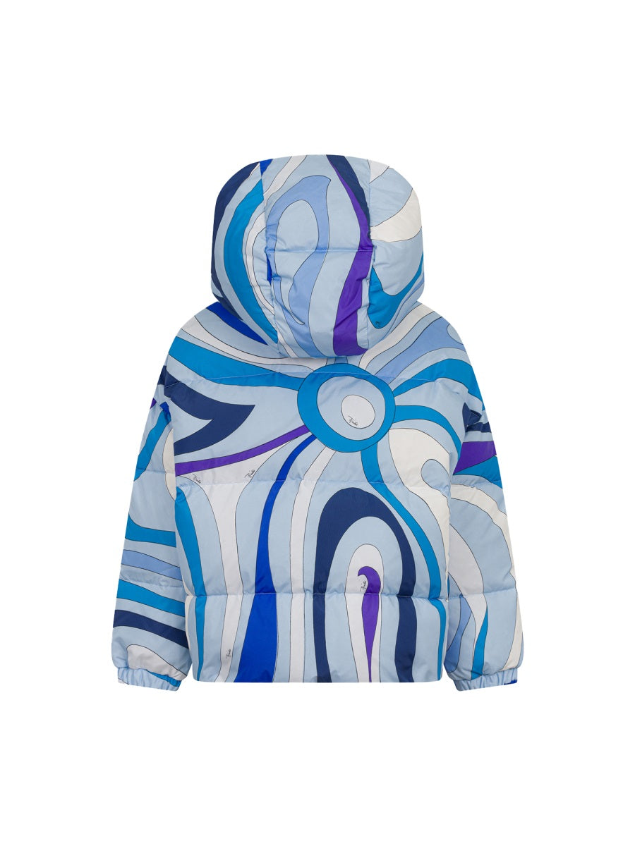 PUCCI Mini Down Jacket for Girls - Fall/Winter 2025