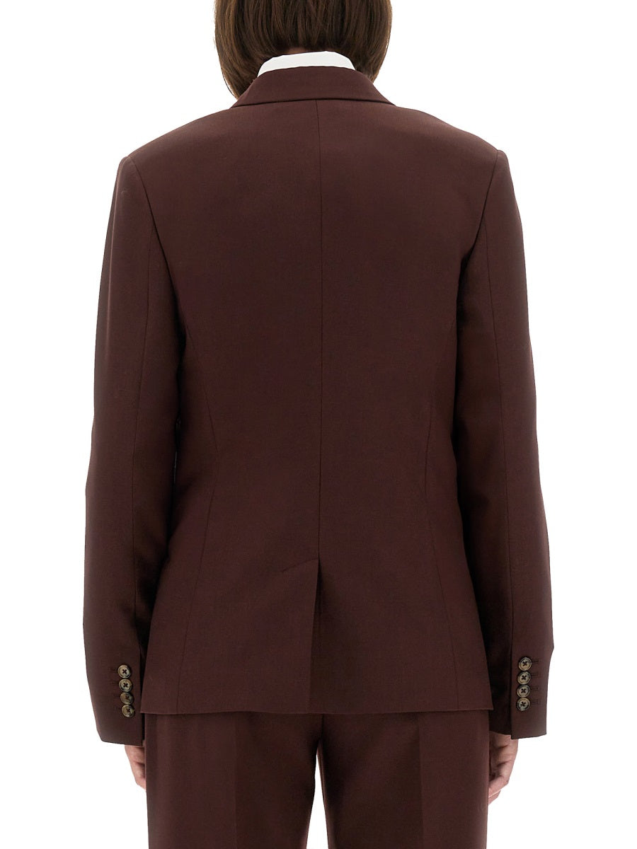 PAUL SMITH Double-Breasted Wool Blazer - Size 40 IT