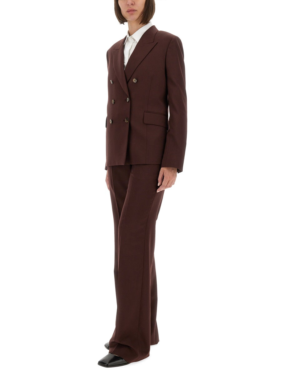PAUL SMITH Double-Breasted Wool Blazer - Size 40 IT
