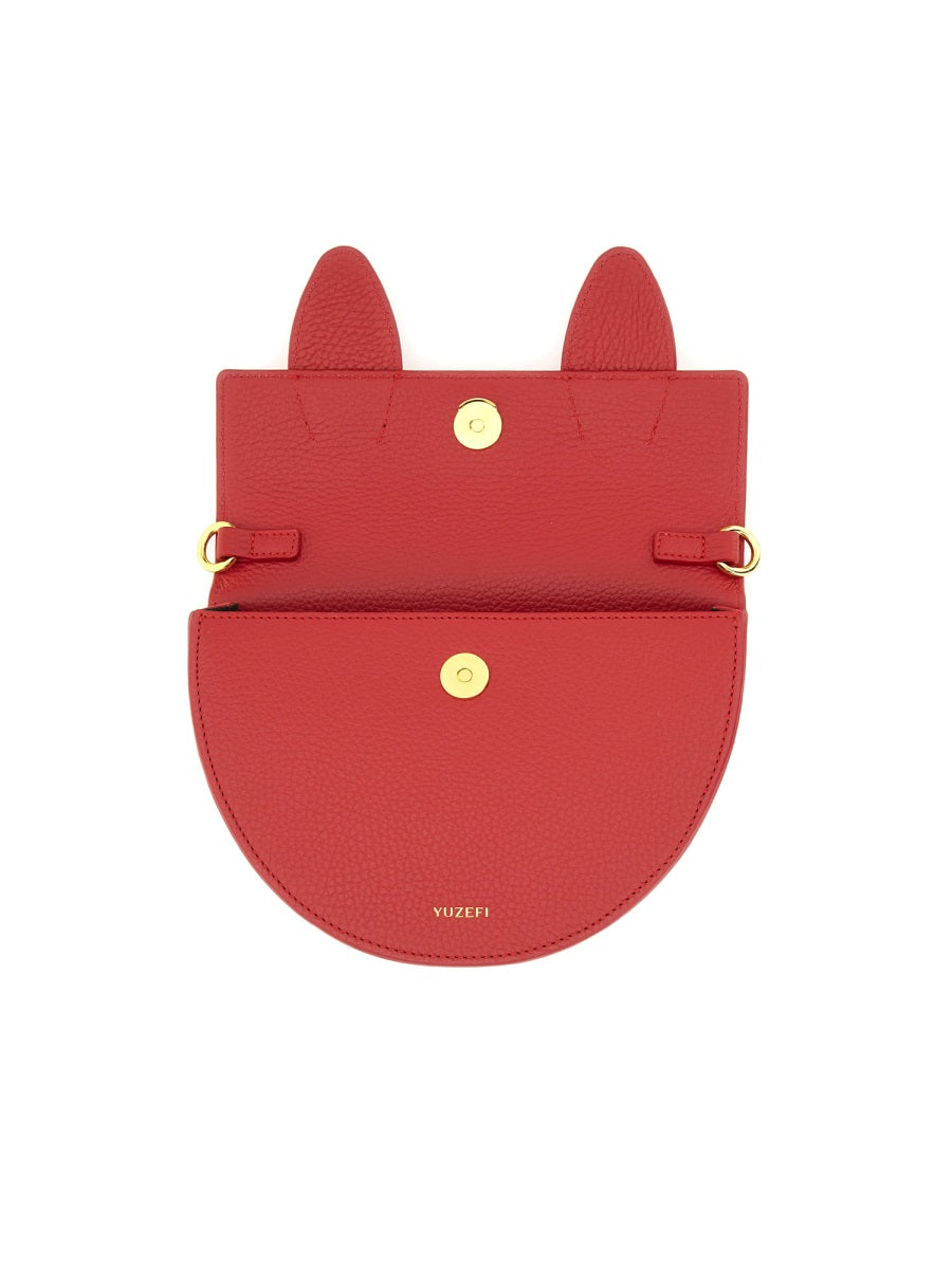 YUZEFI Mini Handbag with Unique Twist Design