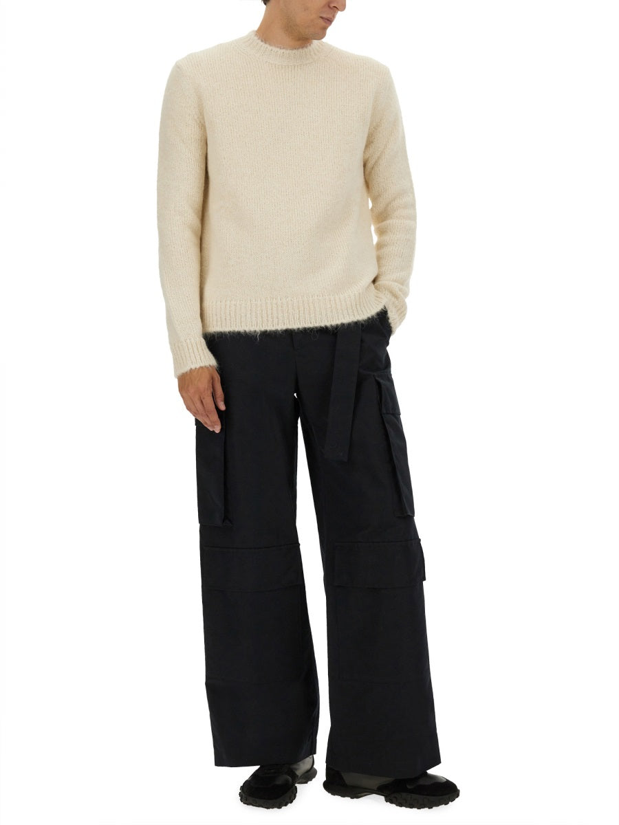 JIL SANDER Wool Blend Sweater Size 48
