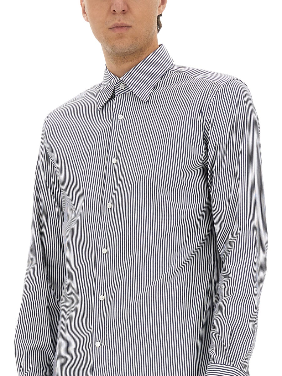 BOSS CAMEL Classic Striped Shirt - Size 40