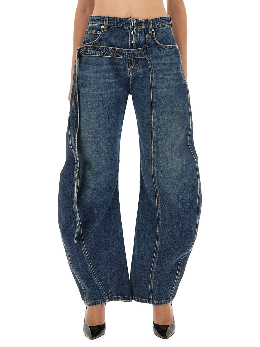 JEAN PAUL GAULTIER Low-Rise Jeans for Women - Size 26