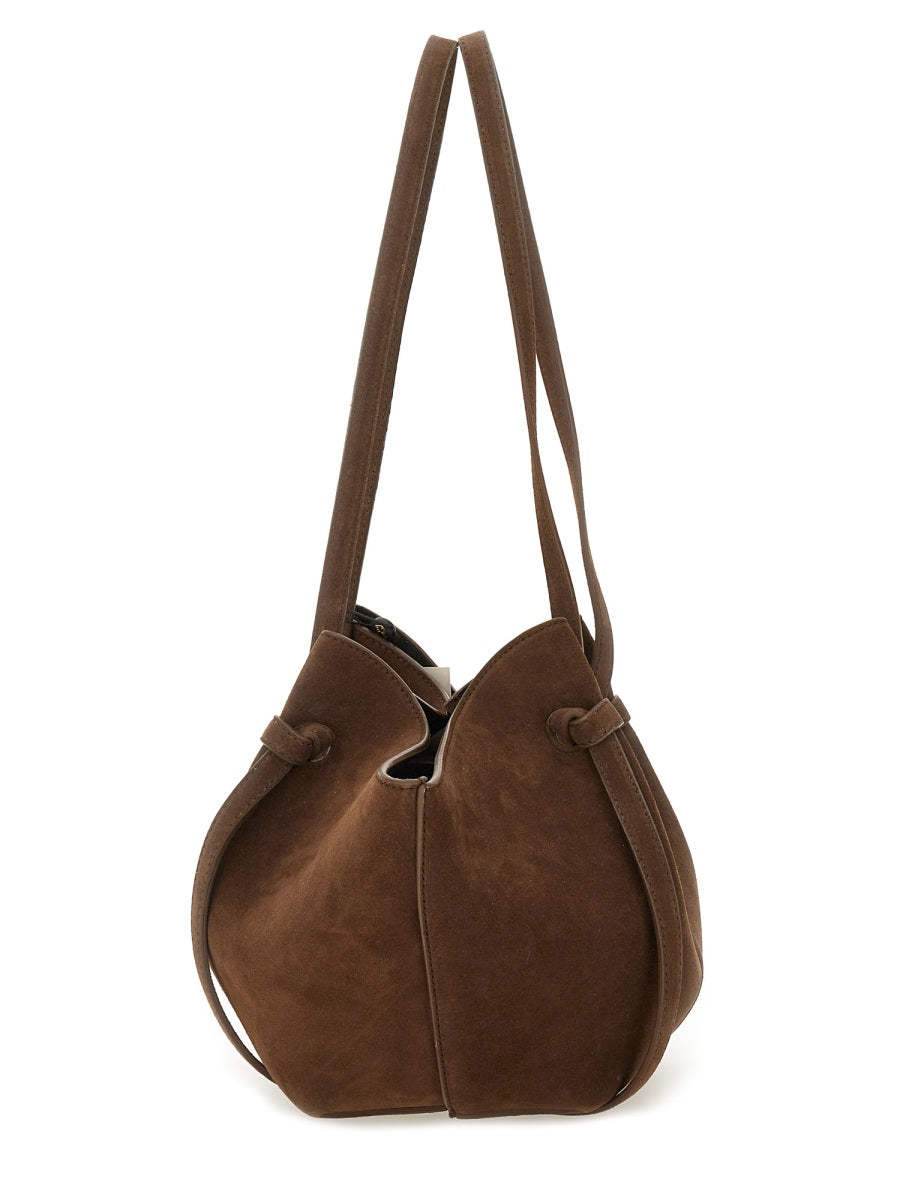 YUZEFI Mini Leather Mochi Handbag