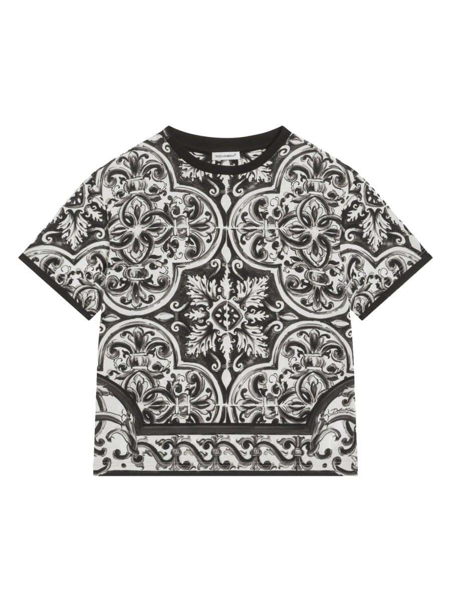 DOLCE & GABBANA Classic Cotton T-Shirt for Boys