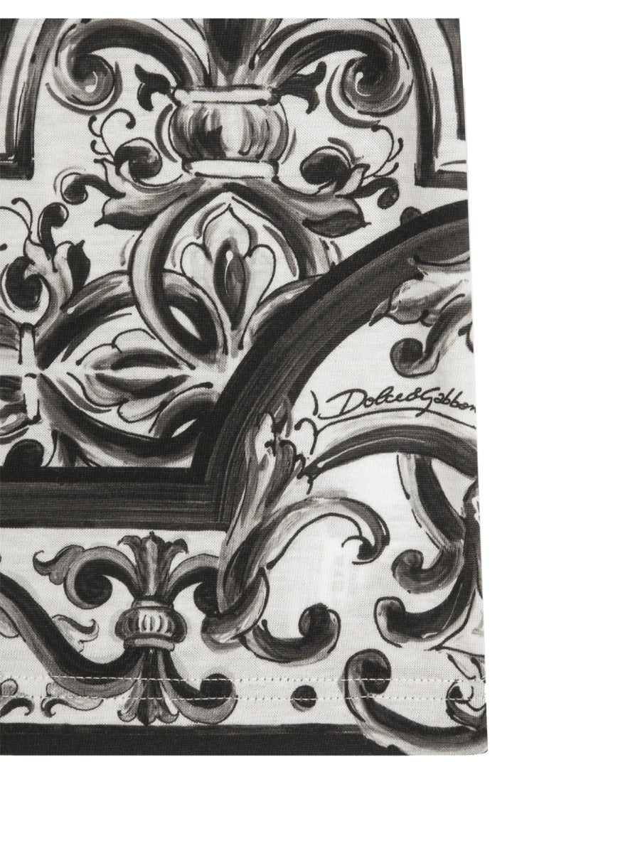 DOLCE & GABBANA Classic Cotton T-Shirt for Boys