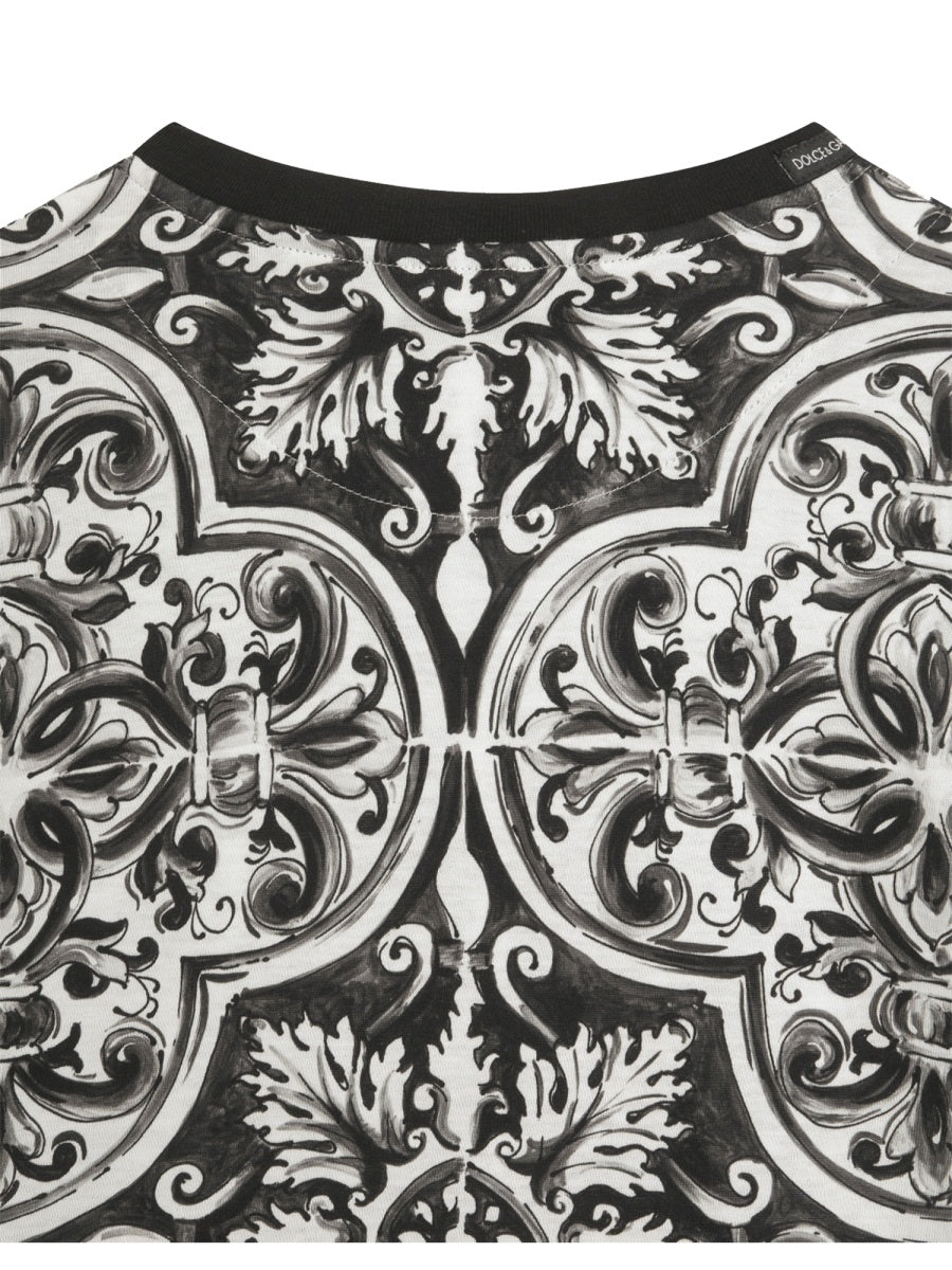 DOLCE & GABBANA Classic Cotton T-Shirt for Boys