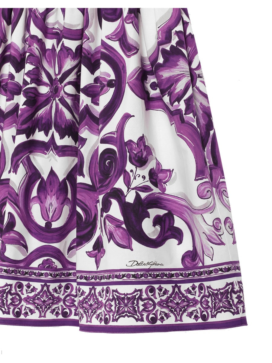 DOLCE & GABBANA Chic Girls' Mini Dress for Fall 2025