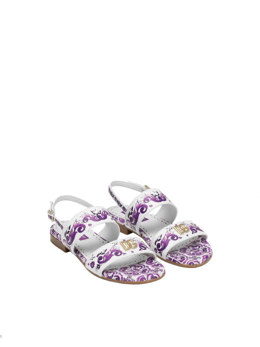 DOLCE & GABBANA Stylish Mini Sandals for Girls - Perfect for FW25