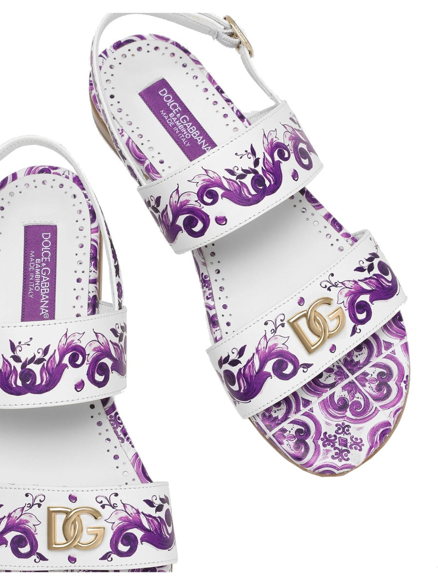 DOLCE & GABBANA Stylish Mini Sandals for Girls - Perfect for FW25