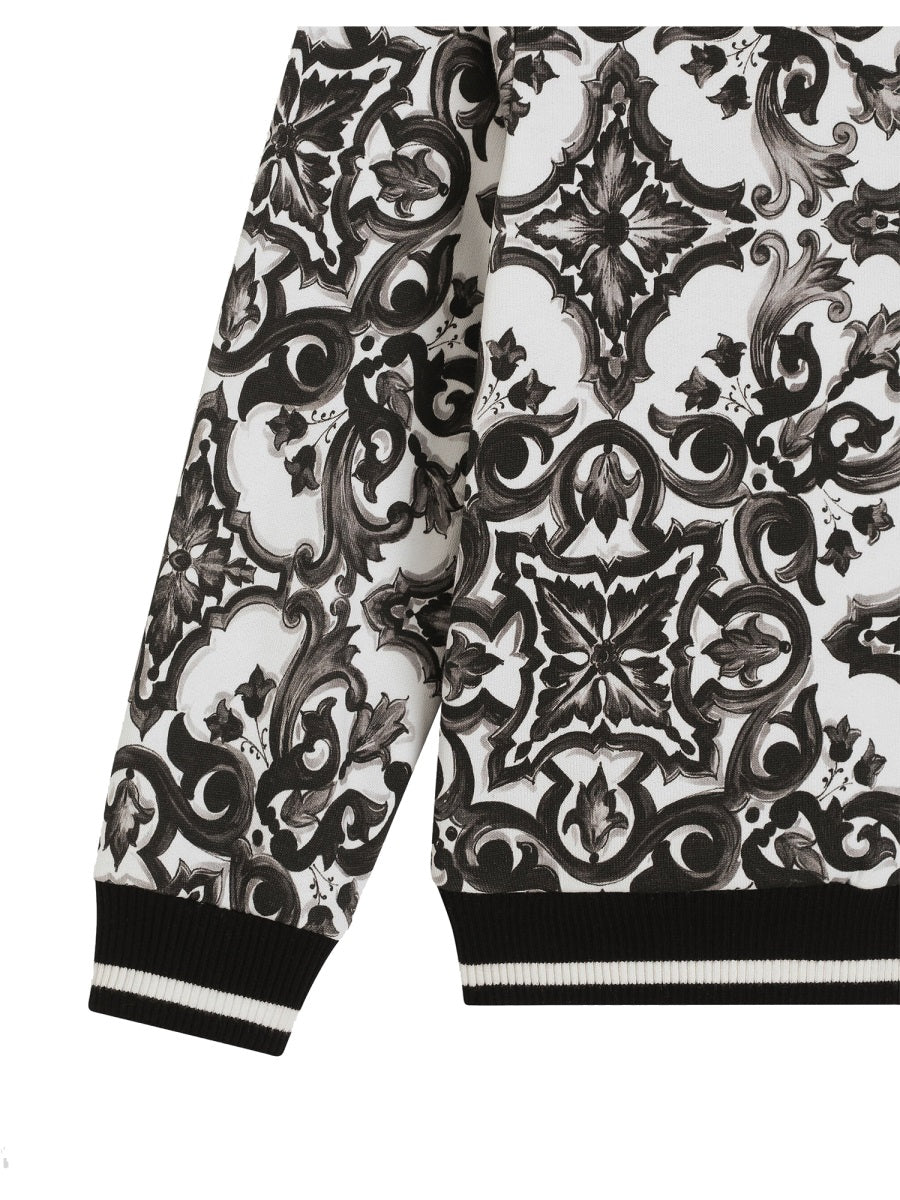 DOLCE & GABBANA Mini Fashion Sweatshirt for Boys - FW25 Collection