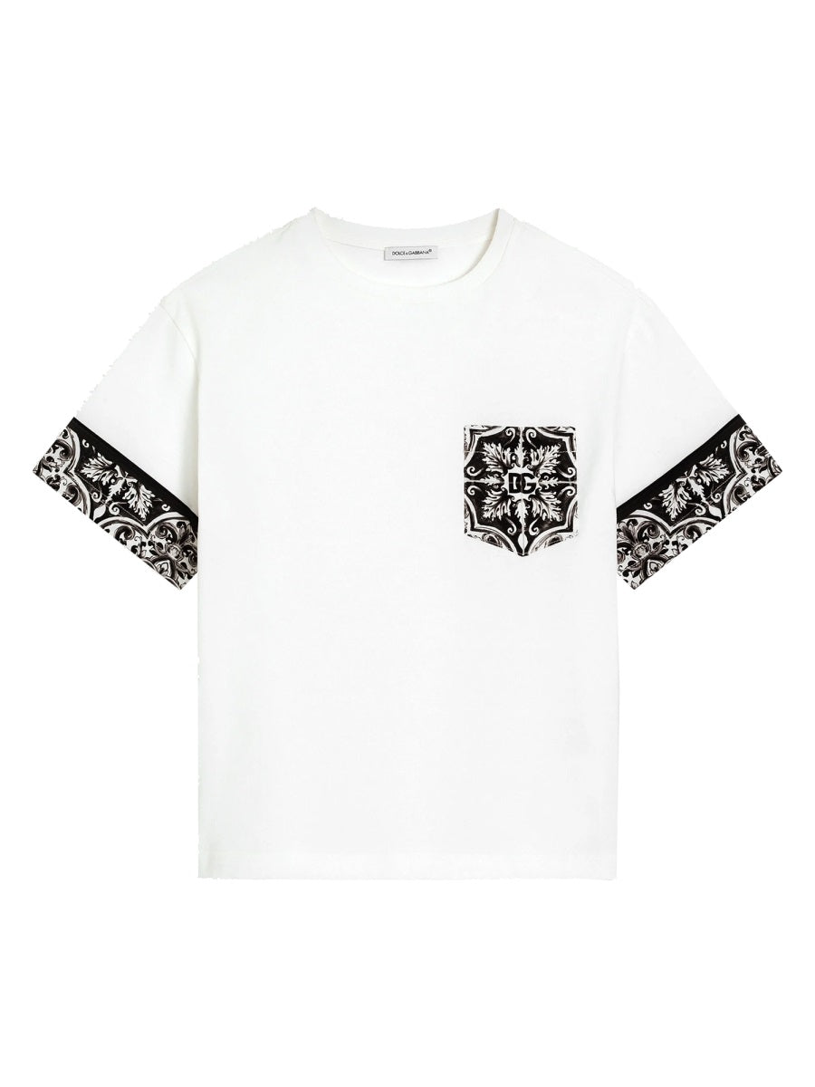 DOLCE & GABBANA Boys' Classic Cotton T-Shirt