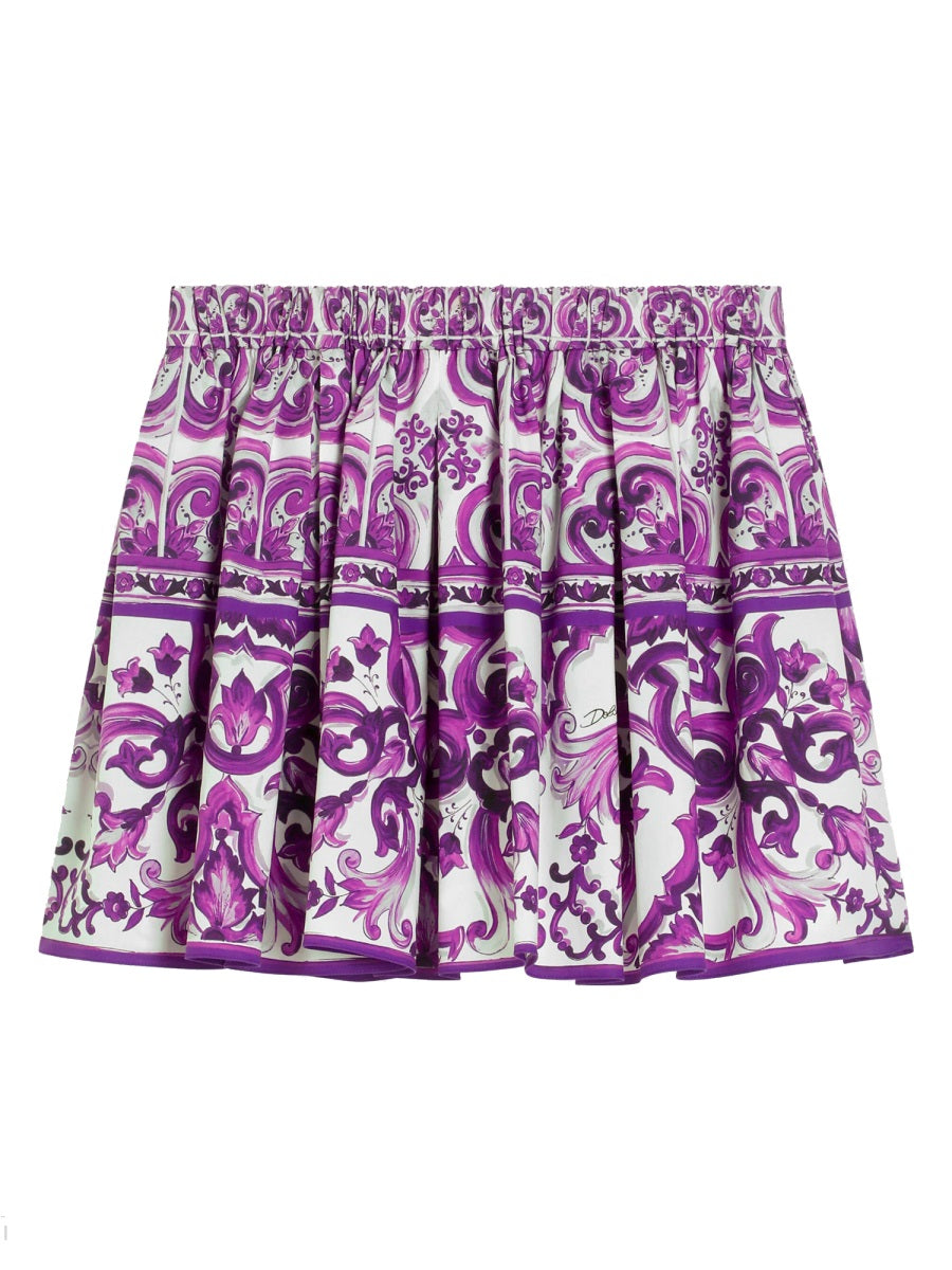 DOLCE & GABBANA Girls' Fashion Skirt - Fall/Winter 2025