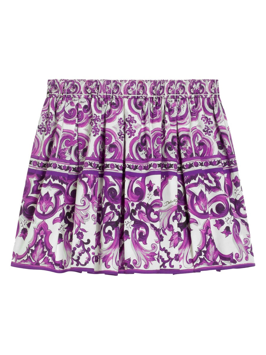 DOLCE & GABBANA Girls' Fashion Skirt - Fall/Winter 2025