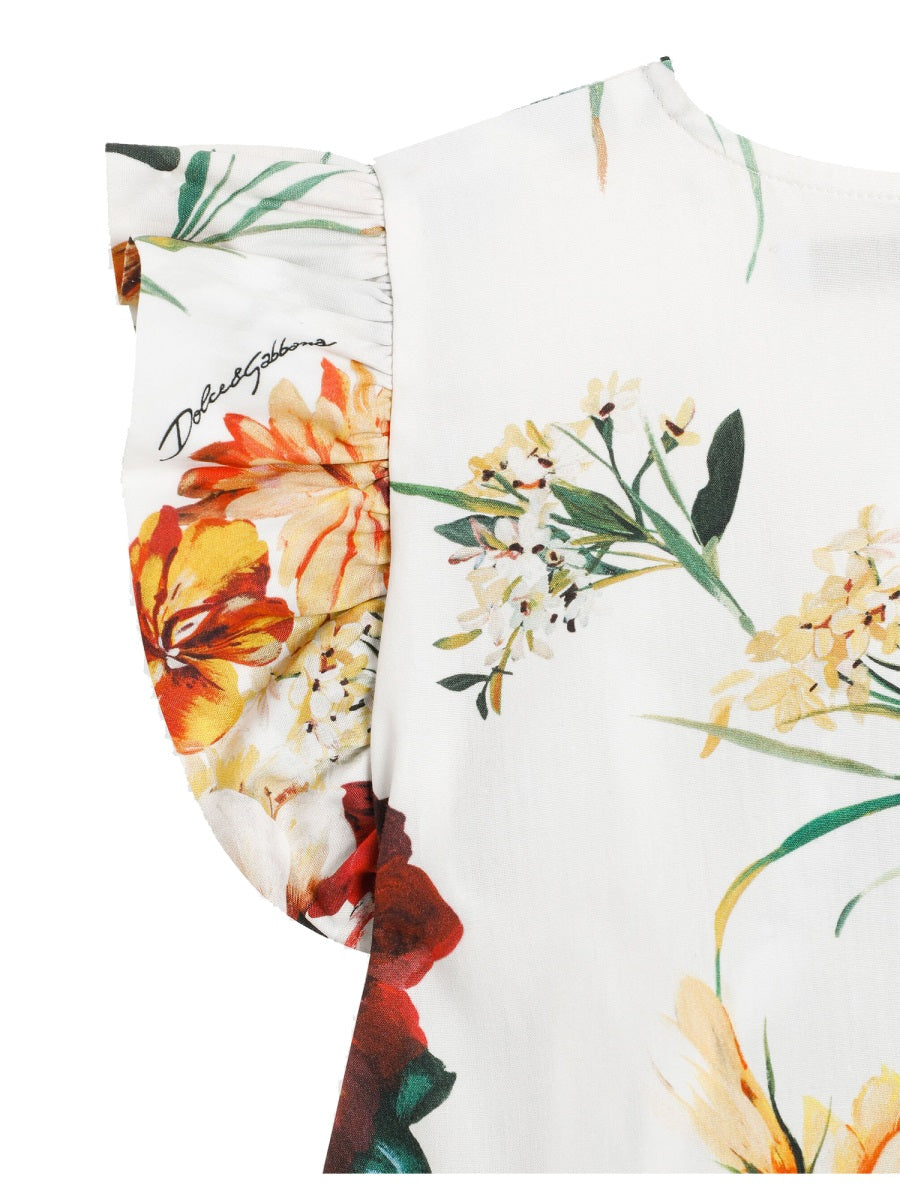 DOLCE & GABBANA Charming Mini Dress for Girls