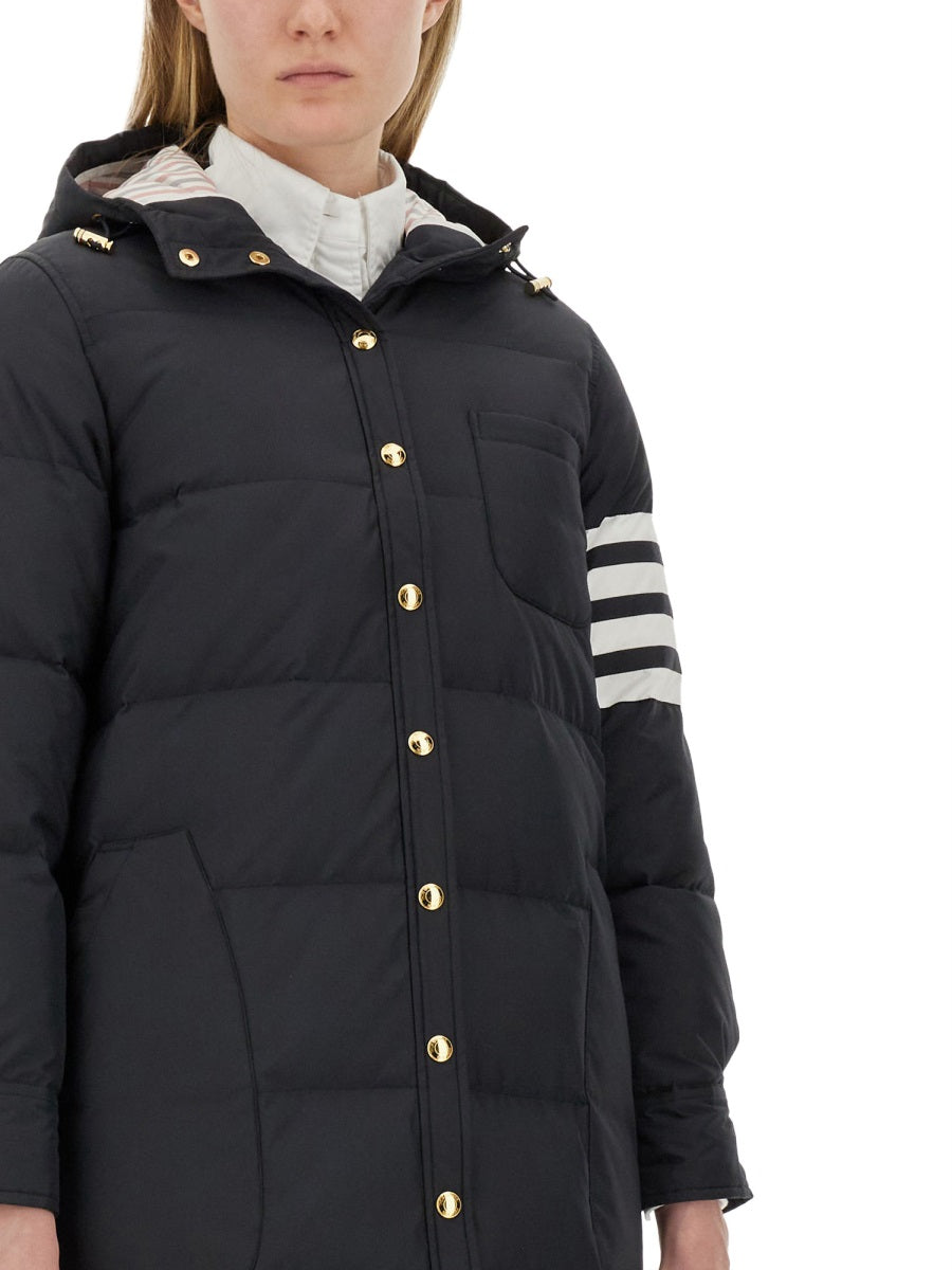 THOM BROWNE Hooded Jacket (Size 40 IT)