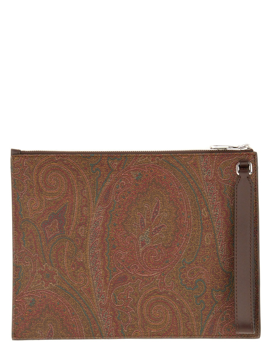 ETRO Essential Paisley Pouch Handbag