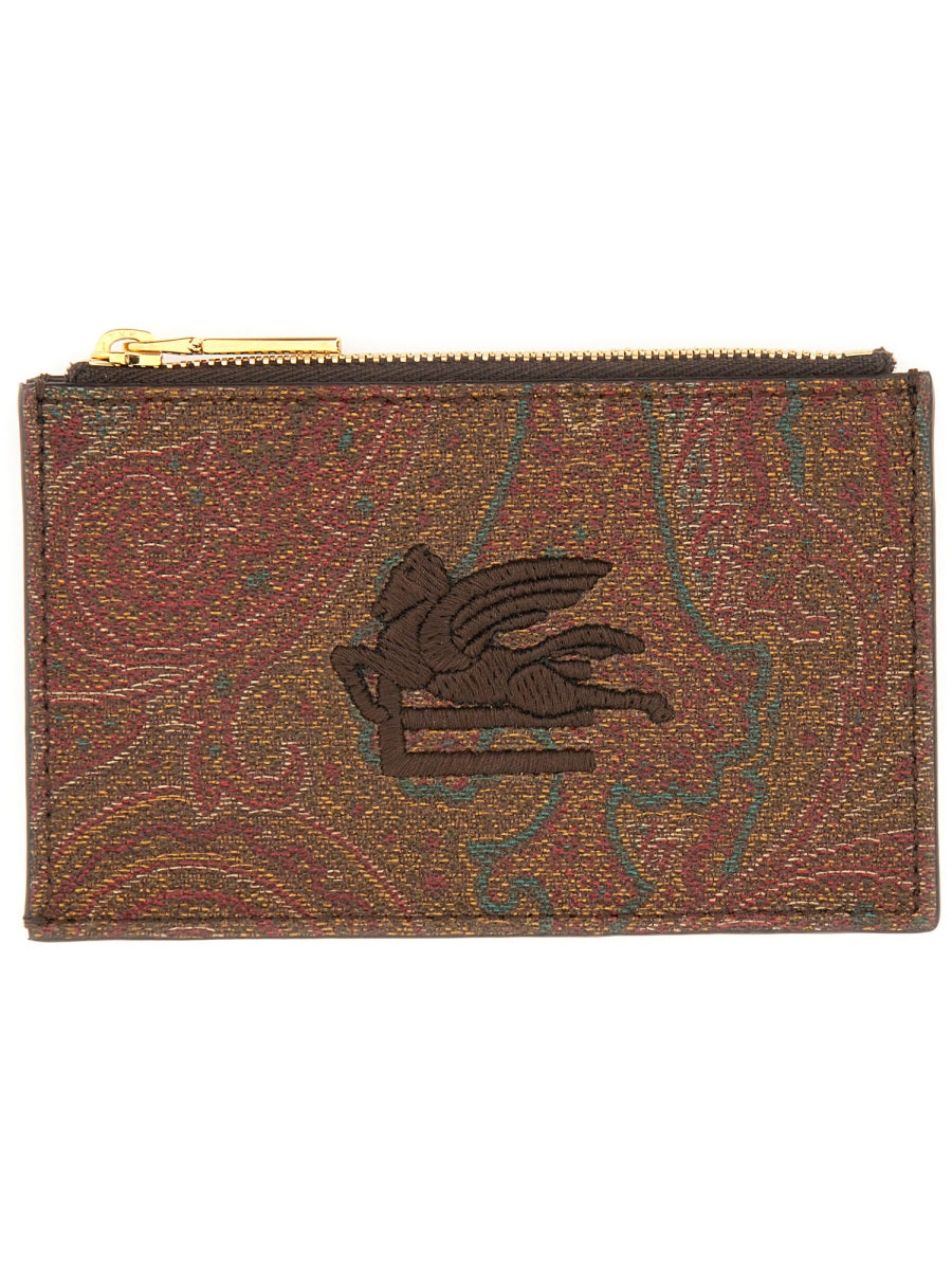 ETRO Mini Cotton-Polyester Wallet