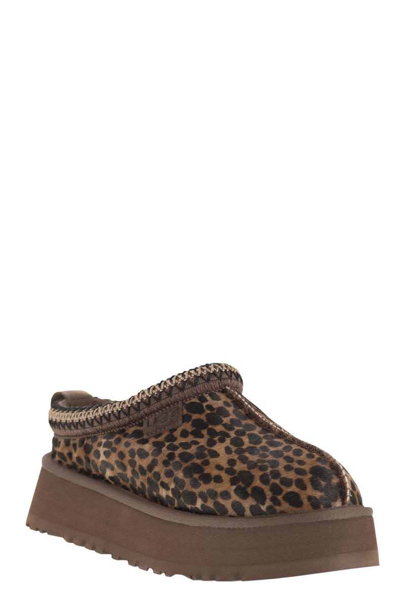 UGG Tazz Caspian Suede Slippers - Platform Height: 4.4 cm